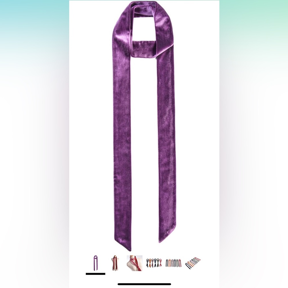 Retro Velvet Scarf